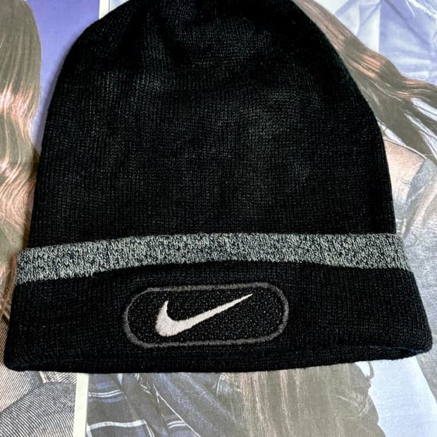 90s 나이키 올드스쿨 빈티지 로고 비니