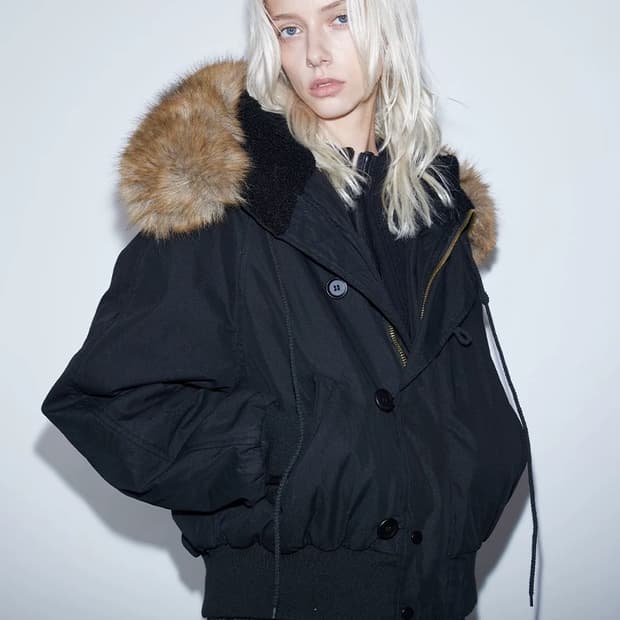 AHNKANK바른 후드 워크 패딩