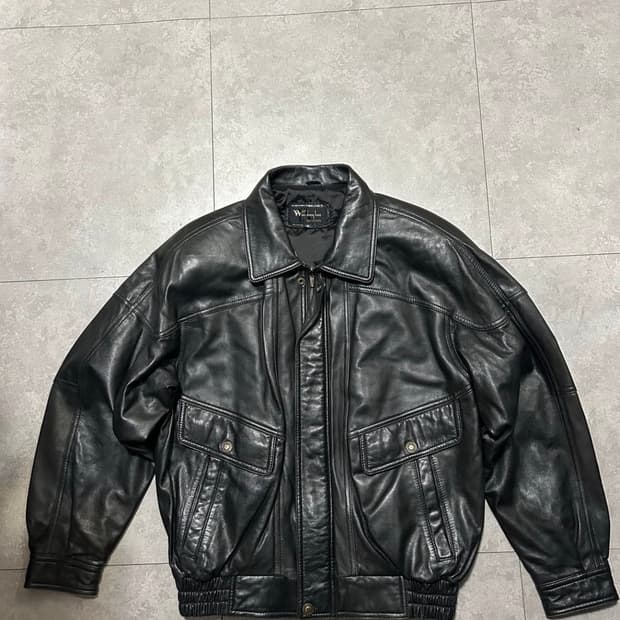 00s 빈티지 레더자켓