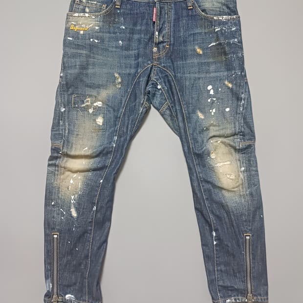 [32] 정품 디스퀘어드2 콜마이너 바이커진 청바지