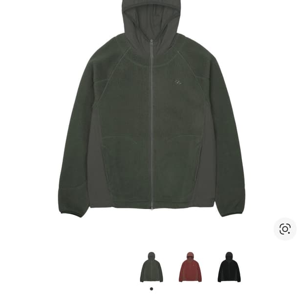 산산기어 플리스 재킷 카키