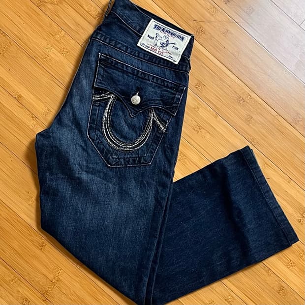 트루 릴리전 BOOT CUT 데님팬츠 SEAT