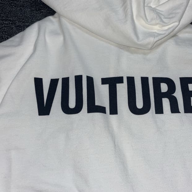 칸예 YE 벌처스 후드 집업 리스닝 파티 화이트