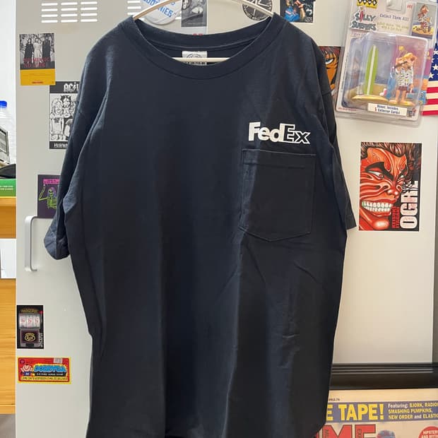 00s Fedex 포켓 티셔츠