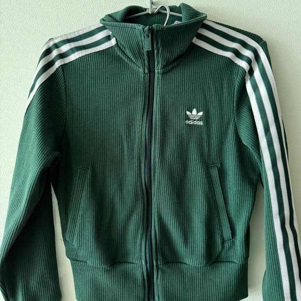 아디다스 니트 트랙탑 그린 