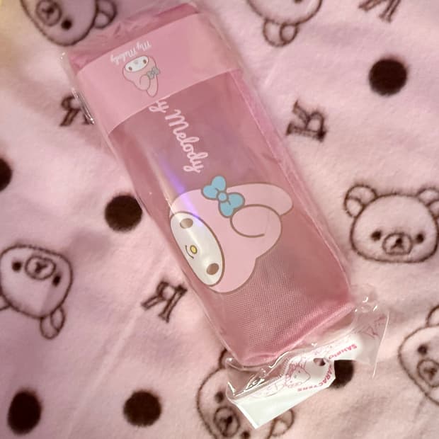 마이멜로디 매쉬 펜파우치 새상품