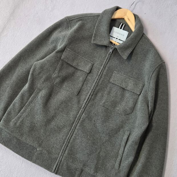 (100)
COMODO(코모도) 봄버 블루종자켓 남
