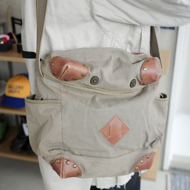 Kapital 캐피탈 코튼 크로스백