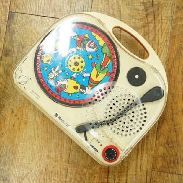 80s 내셔널 파나소닉 sg-503n 포터블 턴테이블