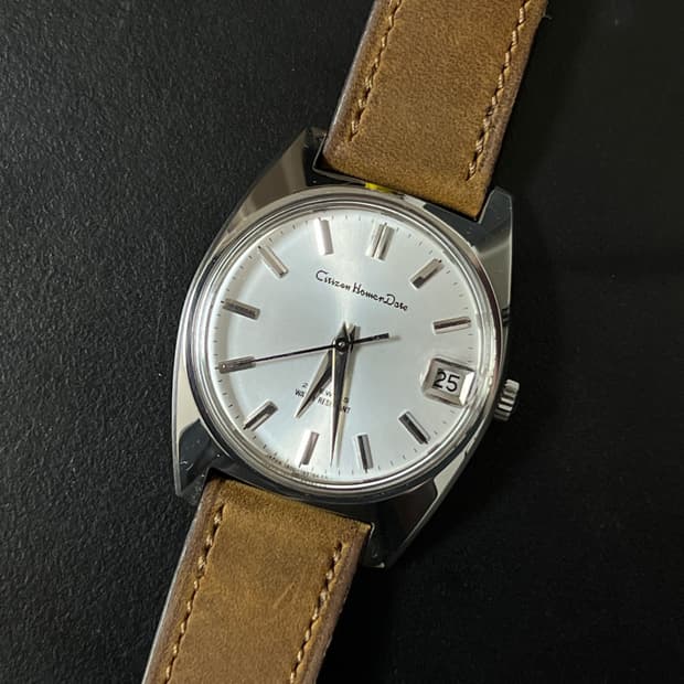 빈티지 시티즌 호머데이트 21석 수동