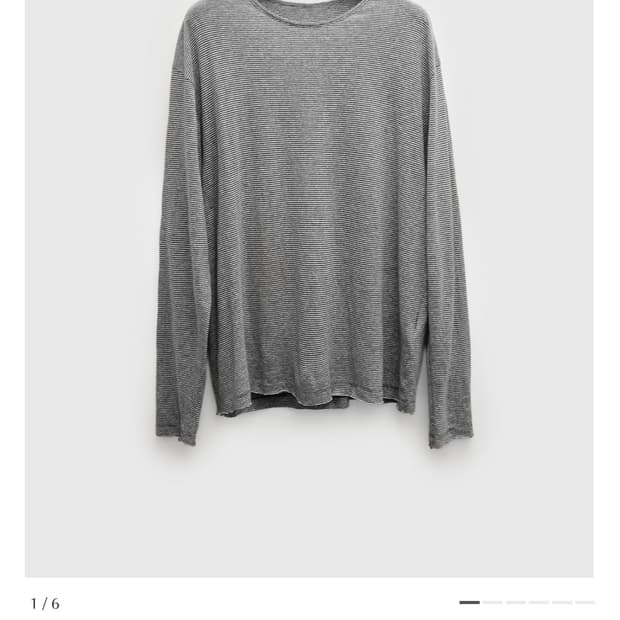 (구매)youth Cut-off Round-neck L/S T-shirt