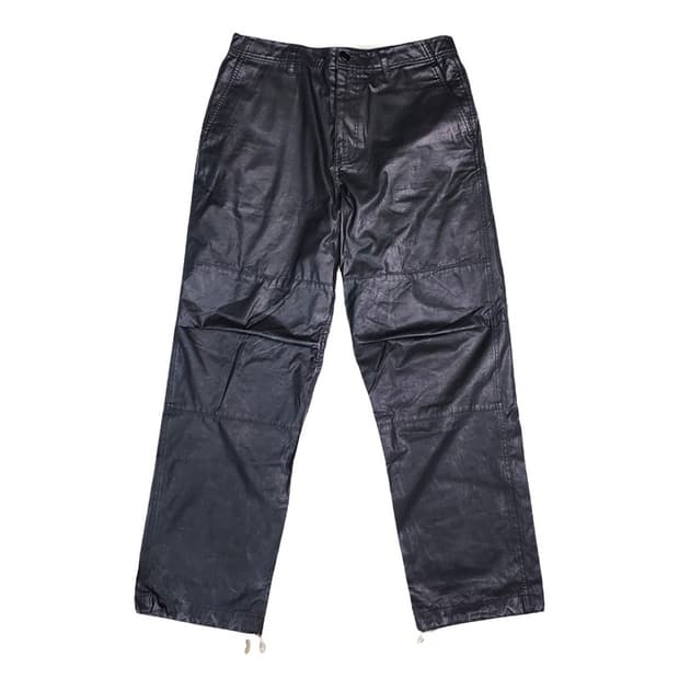 OVERCAST 가죽 팬츠 Men M
