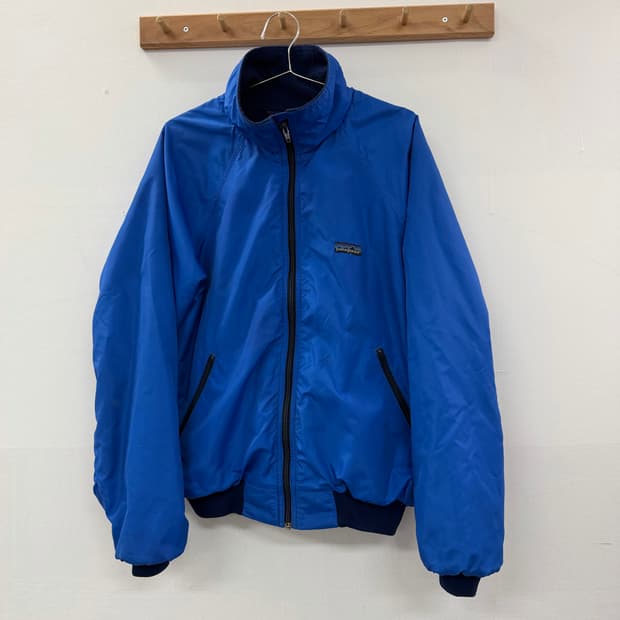파타고니아 Usa 쉘드 신칠라 블루 봄버 자켓