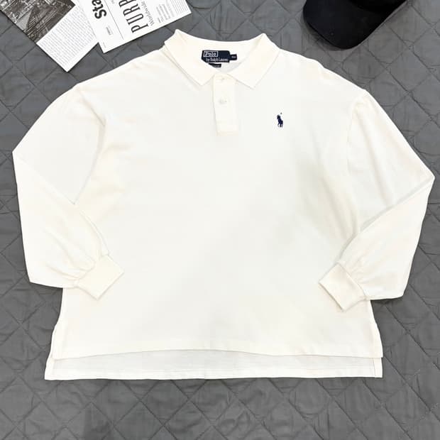 Polo 폴로랄프로렌 90“s 오버핏 화이트 카라티