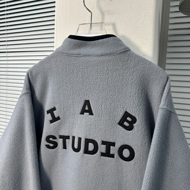 IAB STUDIO 플리스 후드 L
