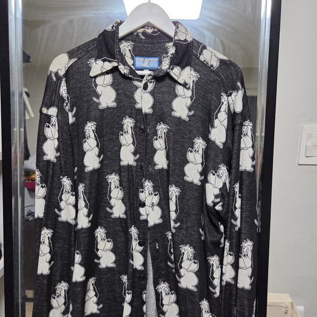 텍스 에이버리 드루피 자카드 셔츠 M