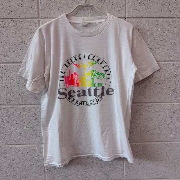 90s Vintage Seattle Single Stitch Tshirt