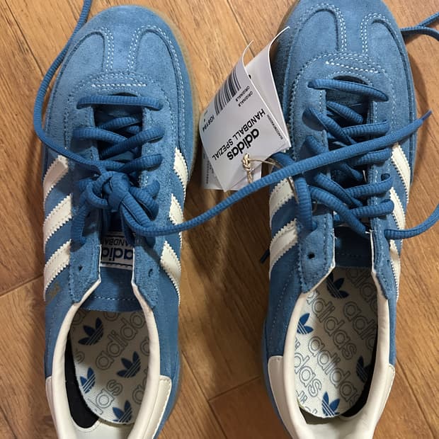 아디다스 핸드볼 스페지알 코어블루크림화이트