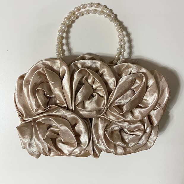 vintage rose bag