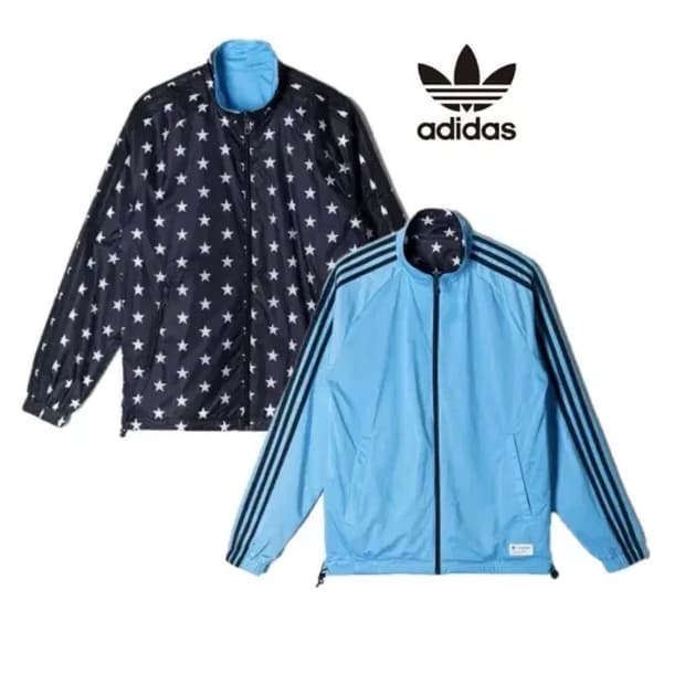 아디다스 스타 별 리버시블 바람막이  