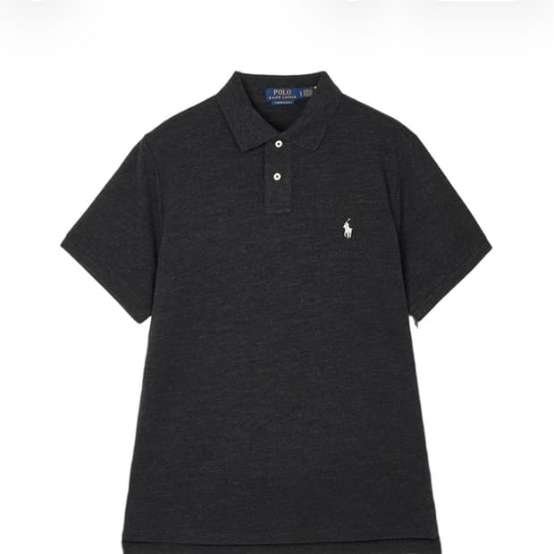 폴로 피케 티셔츠 다크 그레이 3xl