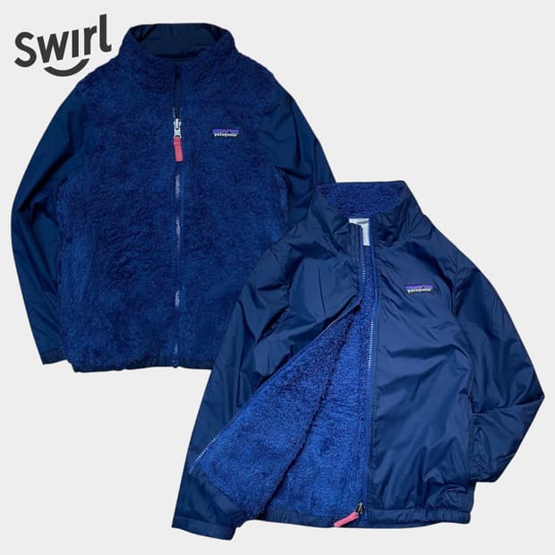 🌊Patagonia Reversible Fleece 아동용 5~6세