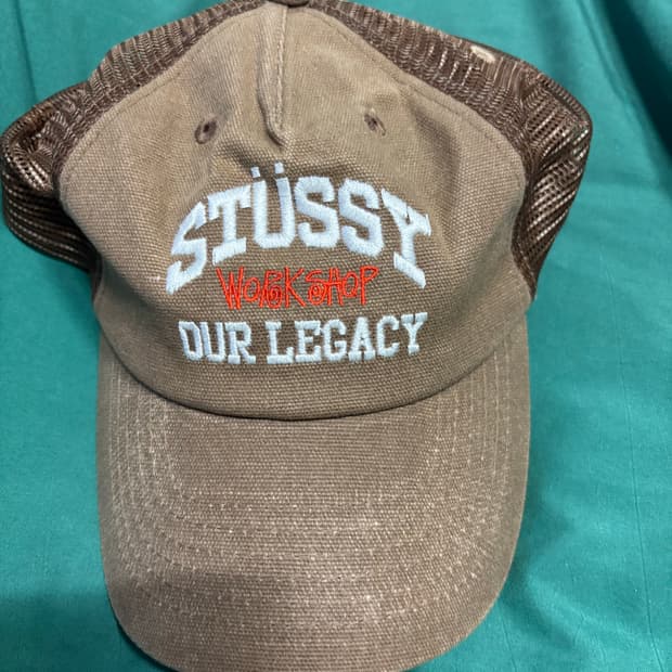 스투시x아워레가시 모자
