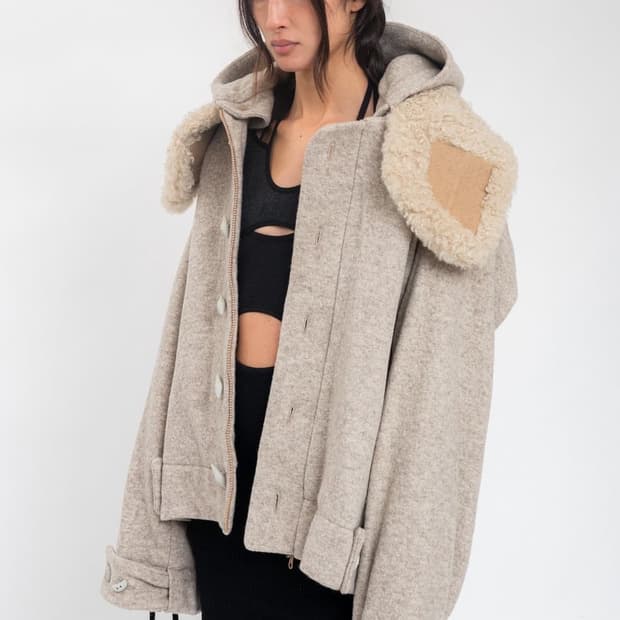 Hyein seo 혜인서 오버사이즈 울 자켓 점퍼 