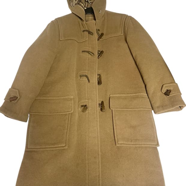 BURBERRY London 베이지 더플 코트 / 남성 100