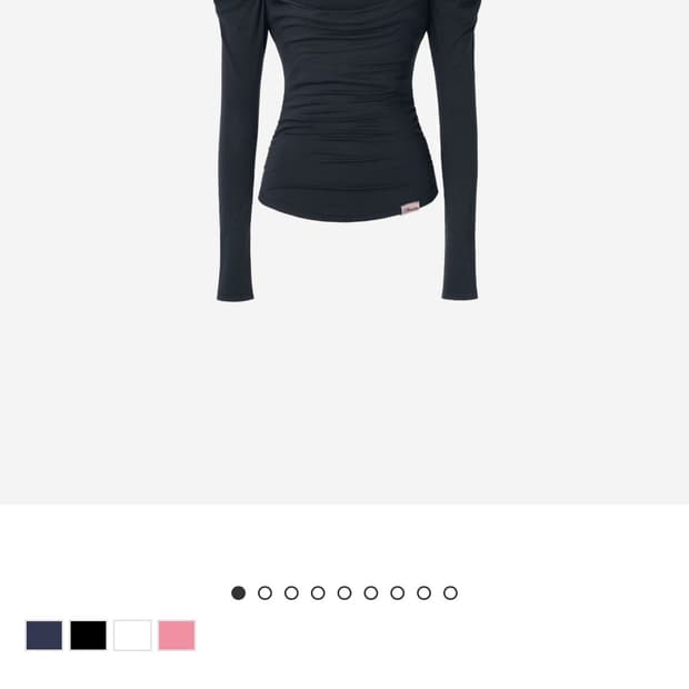 뉴얼린 Eve draping off shoulder 오프숄더