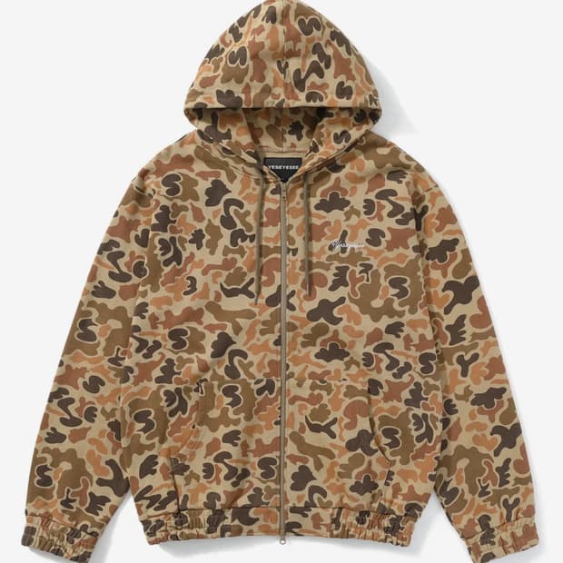 예스아이씨 Roamer Zip up Hoodie Desert