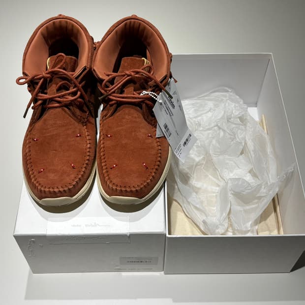 9.5) visvim 비즈빔 24FW FBT 라모 포크 라이트 브라운