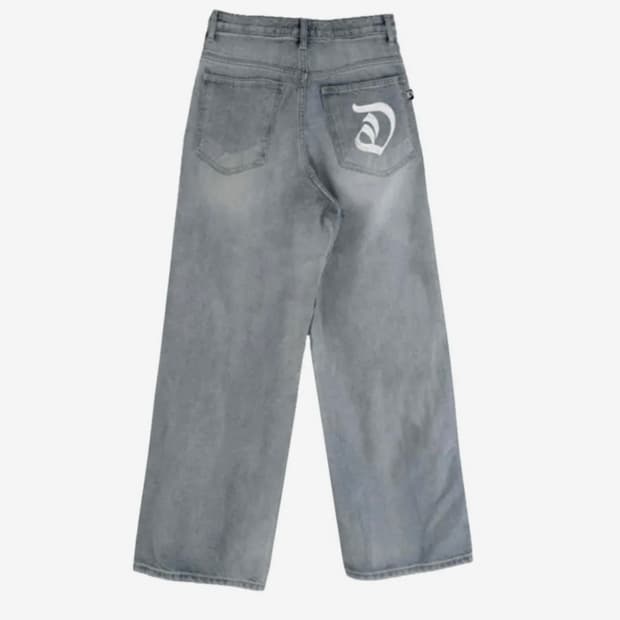 오도어 Tony wide denim in blue 1사이즈