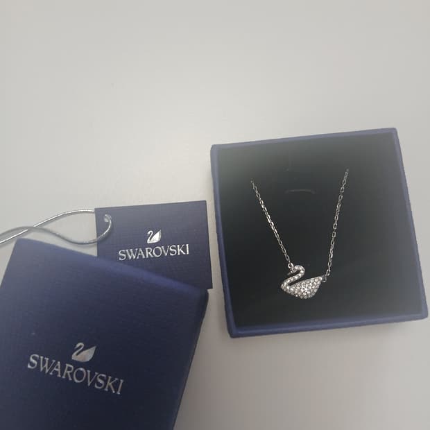 스와로브스키 스완 목걸이 <급처>