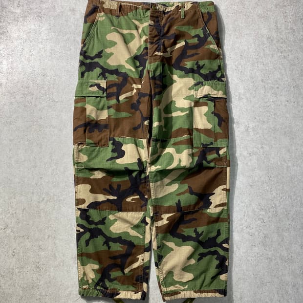 [L] U.S.ARMY 미군 우드랜드 BDU 립스탑 카고팬츠
