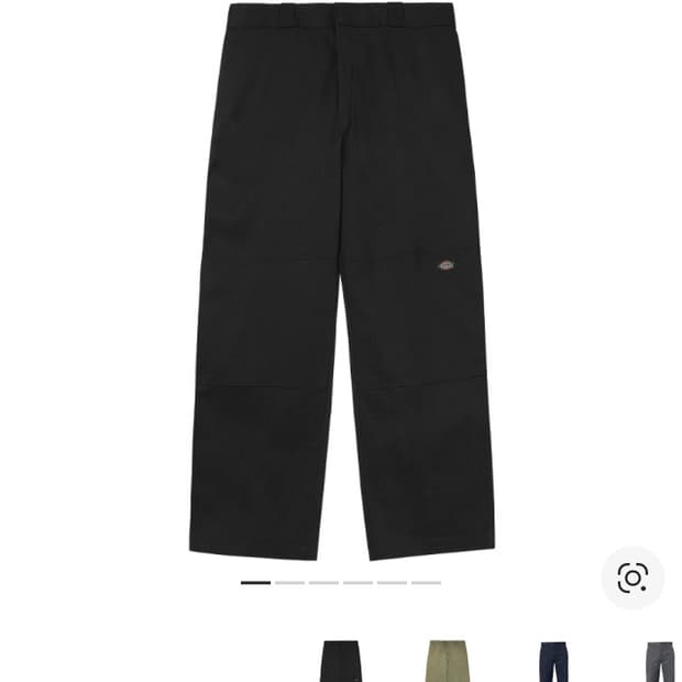 [디키즈] 루즈 핏 더블니 워크 팬츠 30X32