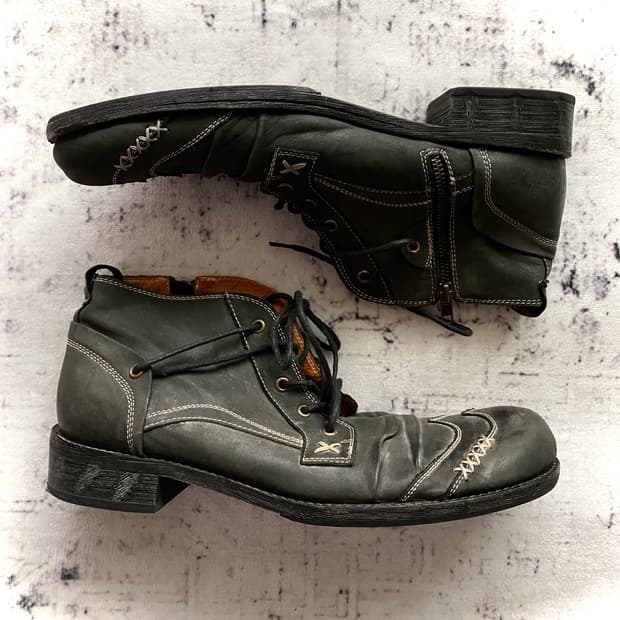 Whoop de doo lace boots