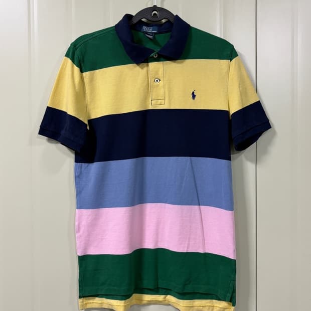 폴로 랄프로렌 멀티 컬러 반팔 PK셔츠(카라티)