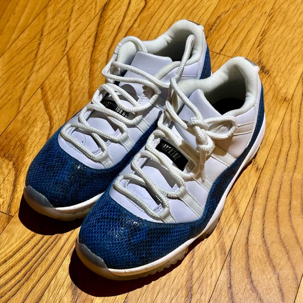 조던11 스네이크 남뱀피 285