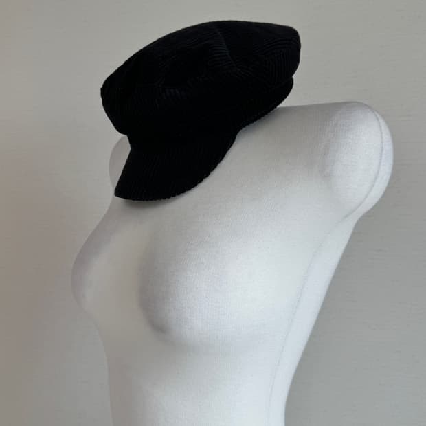 자라) 코듀로이 골덴 헌팅캡