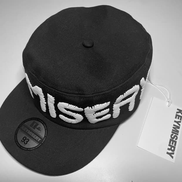 키미저리 위스퍼 필박스 캡 (블랙)