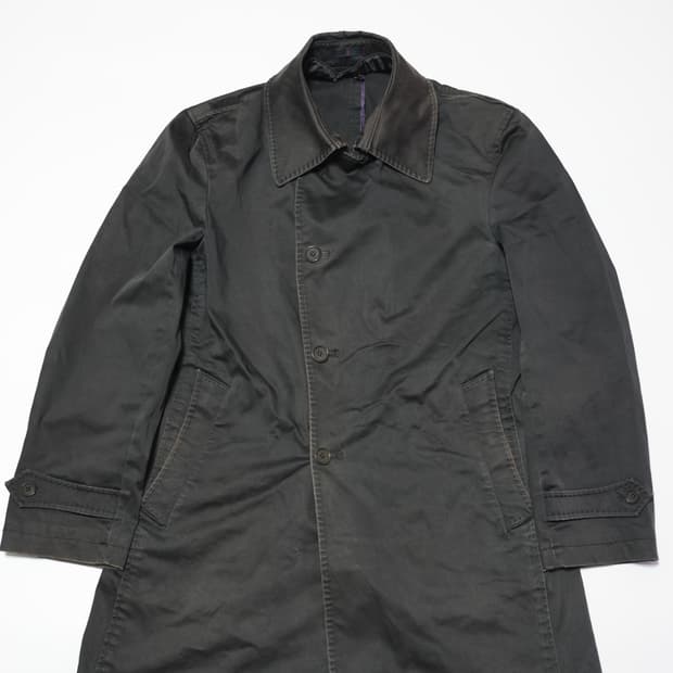 [JPN]Charcoal Dyed Single Pocket Coat
