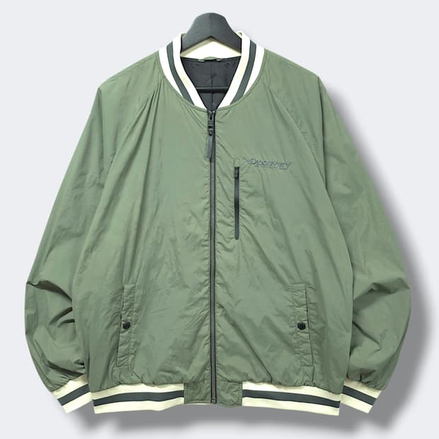 [110] 디스커버리 익스페디션 카키 스트레치 블루종 자켓