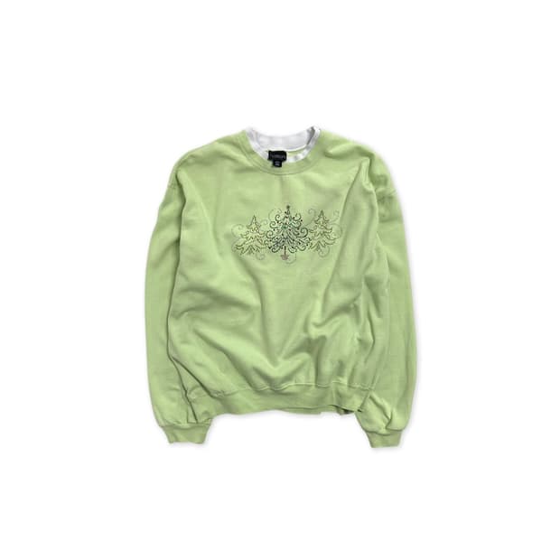 비즈 빈티지 스웻셔츠 