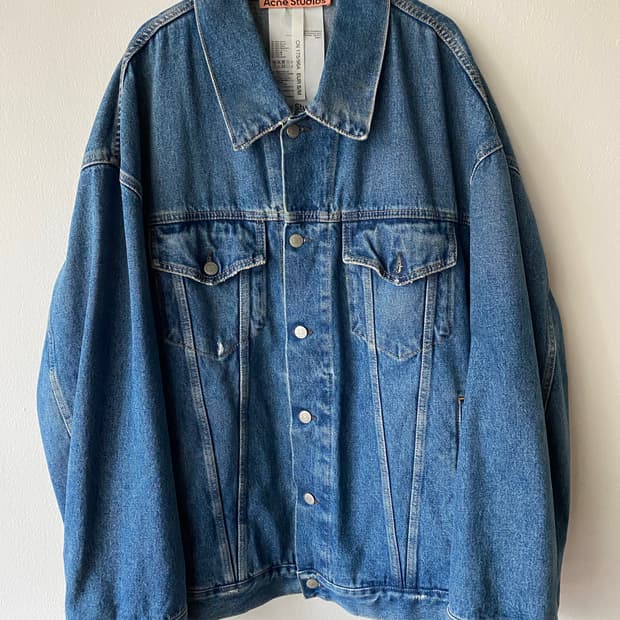 아크네스튜디오 오버 데님자켓