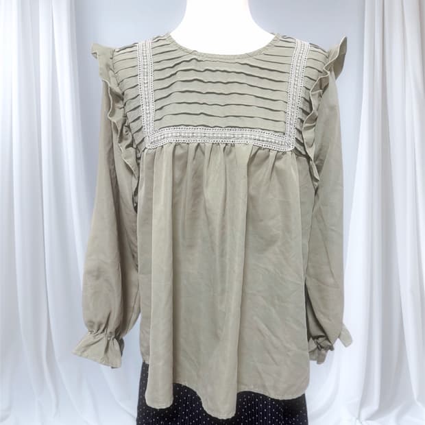 빈티지 모리걸 프릴탑