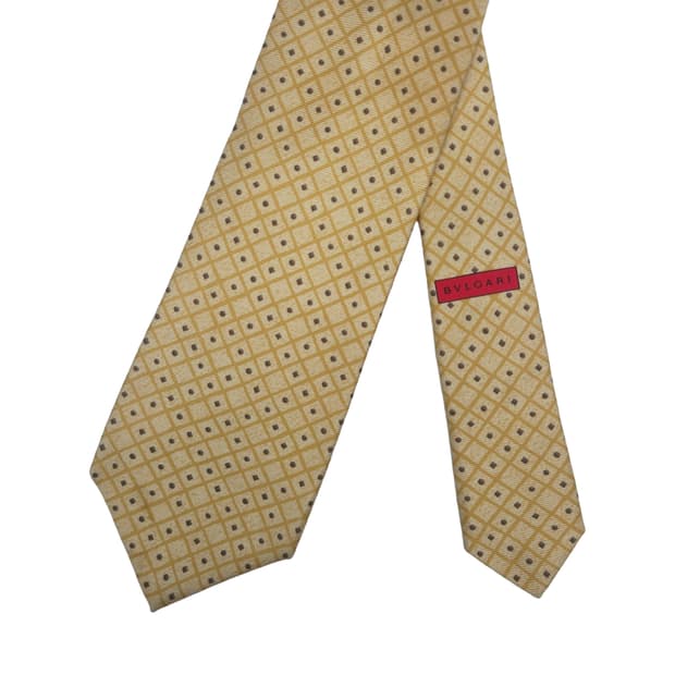 BVLGARI 불가리 실크 넥타이 [RBSCF11735_0102-02]