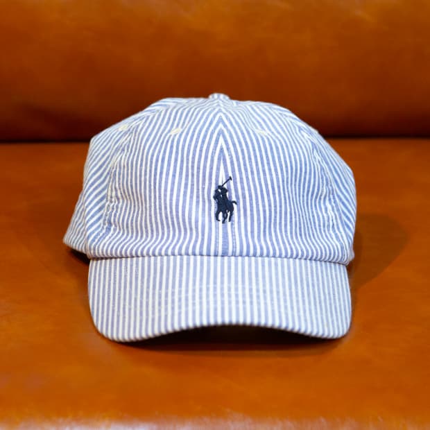 폴로 랄프로렌 시어서커 스트라이프 캡
