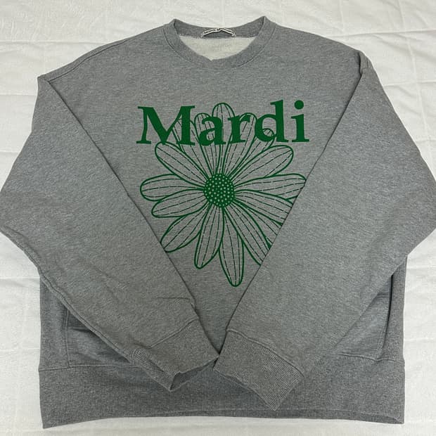 마르디 회색 맨투맨 F