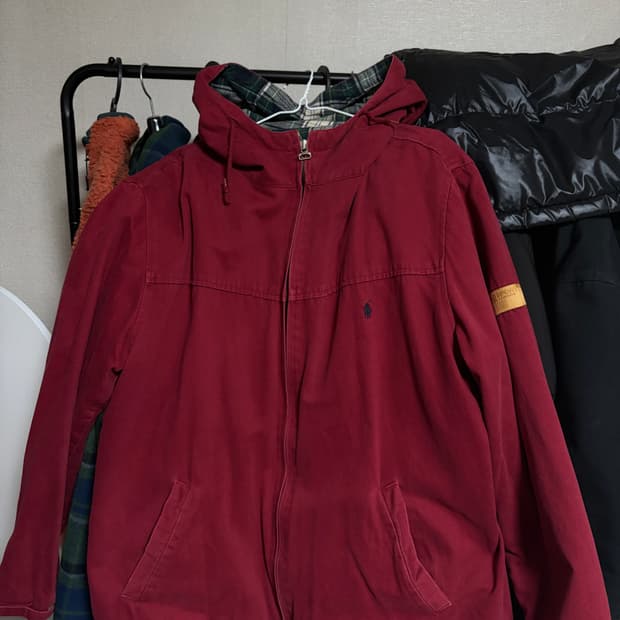 폴로 빈티지 후드집업
